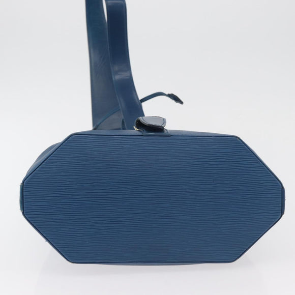 LOUIS VUITTON Epi Sac A Dos Shoulder Bag Blue M80155 LV Auth ka4025A