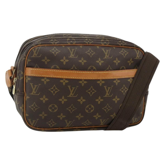 LOUIS VUITTON Monogram Reporter PM Schoudertas M45254 LV Auth ka4029