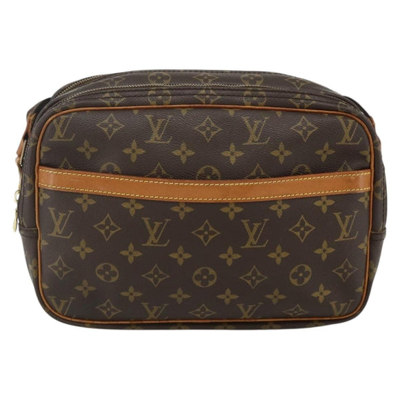 LOUIS VUITTON Monogram Reporter PM Schoudertas M45254 LV Auth ka4029