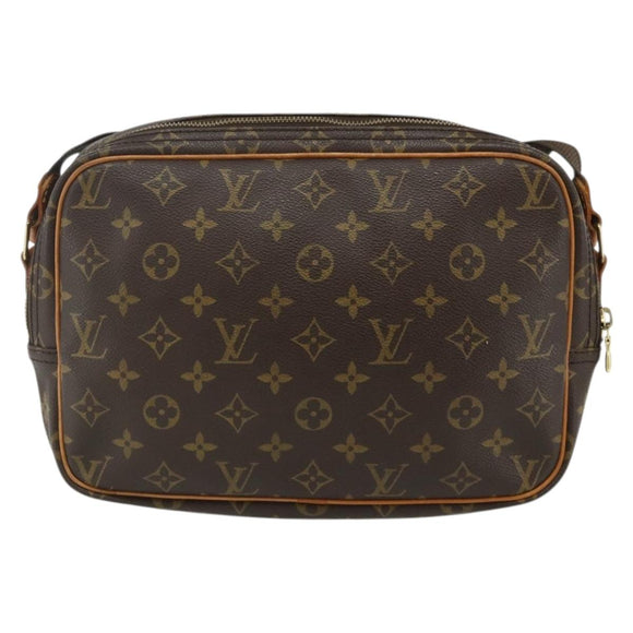 LOUIS VUITTON Monogram Reporter PM Schoudertas M45254 LV Auth ka4029