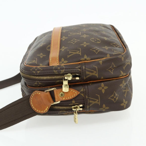 LOUIS VUITTON Monogram Reporter PM Schoudertas M45254 LV Auth ka4029