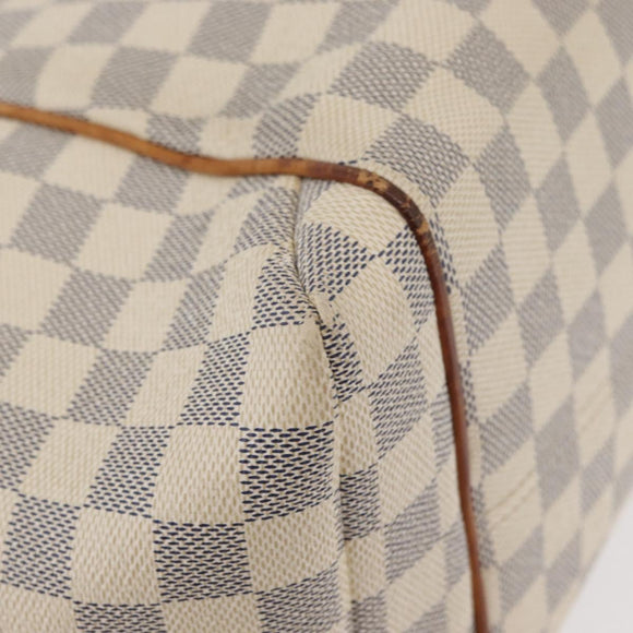 LOUIS VUITTON Damier Azur Totally MM Einkaufstasche N51262 LV Auth ka4031