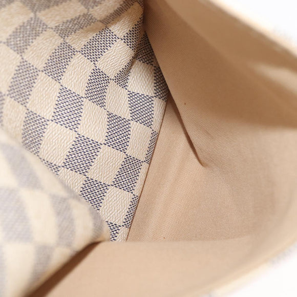 LOUIS VUITTON Damier Azur Totally MM Einkaufstasche N51262 LV Auth ka4031
