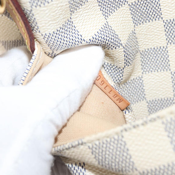 LOUIS VUITTON Damier Azur Totally MM Einkaufstasche N51262 LV Auth ka4031
