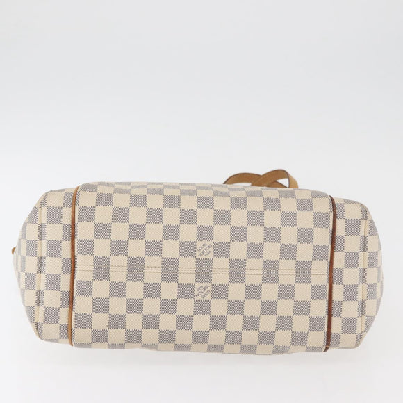 LOUIS VUITTON Damier Azur Totally MM Einkaufstasche N51262 LV Auth ka4031