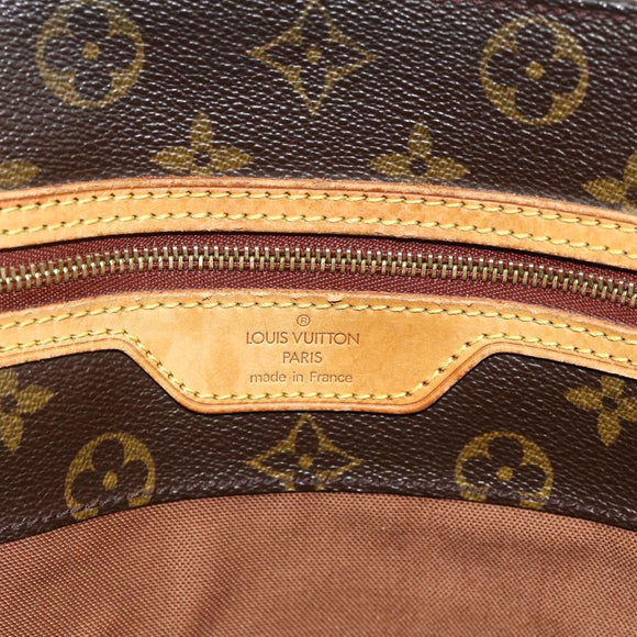 LOUIS VUITTON Monogram Sac Shopping GM Tote Bag M51110 LV Auth ka4033
