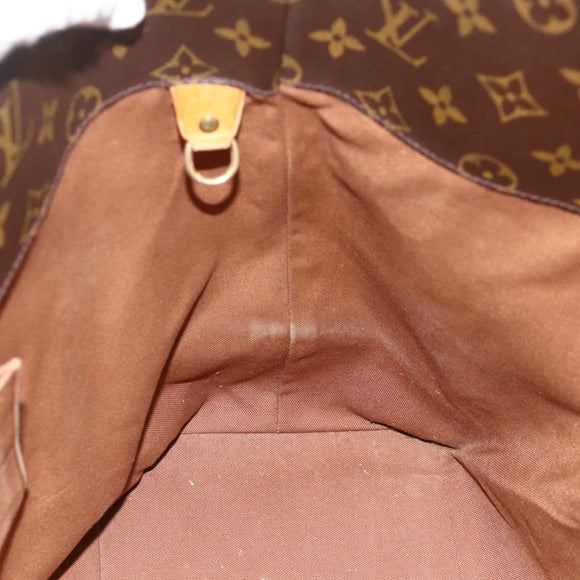 LOUIS VUITTON Monogram Sac Shopping GM Tote Bag M51110 LV Auth ka4033