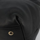 Salvatore Ferragamo Hand Bag Patent leather Black Gold Auth ka4036-10