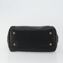Salvatore Ferragamo Hand Bag Patent leather Black Gold Auth ka4036-9