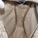 GUCCI GG Supreme Shoulder Bag PVC Navy Silver 201448 Auth ka4041-21