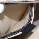 GUCCI GG Supreme Shoulder Bag PVC Navy Silver 201448 Auth ka4041-24