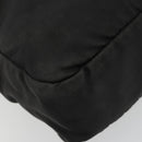 PRADA Shoulder Bag Nylon Black Silver Auth ka4043-15