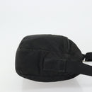 PRADA Shoulder Bag Nylon Black Silver Auth ka4043-3