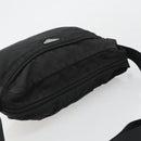 PRADA Shoulder Bag Nylon Black Silver Auth ka4043-6