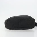 PRADA Shoulder Bag Nylon Black Silver Auth ka4043-5