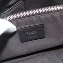 FENDI By The Way Shoulder Bag Leather 2way Beige Silver Auth ka4047A-21