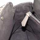 FENDI By The Way Shoulder Bag Leather 2way Beige Silver Auth ka4047A-23