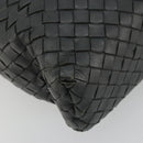 BOTTEGA VENETA INTRECCIATO Hand Bag Leather 2way Gray Auth ka4049-16