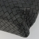 BOTTEGA VENETA INTRECCIATO Hand Bag Leather 2way Gray Auth ka4049-17