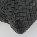 BOTTEGA VENETA INTRECCIATO Hand Bag Leather 2way Gray Auth ka4049-18