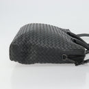 BOTTEGA VENETA INTRECCIATO Hand Bag Leather 2way Gray Auth ka4049-3