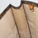 LOUIS VUITTON Monogram Sac Plat Hand Bag M51140 LV Auth ka4051-11