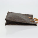LOUIS VUITTON Monogram Sac Plat Hand Bag M51140 LV Auth ka4051-3