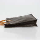 LOUIS VUITTON Monogram Sac Plat Hand Bag M51140 LV Auth ka4051-4