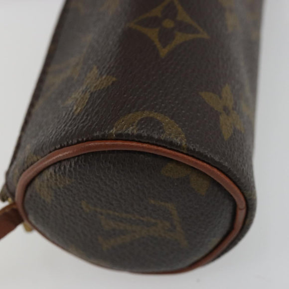 LOUIS VUITTON Monogram Papillon Pouch LV Auth ka4052