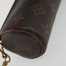 LOUIS VUITTON Monogram Papillon Pouch LV Auth ka4052-9