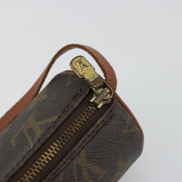 LOUIS VUITTON Monogram Papillon Pouch LV Auth ka4052