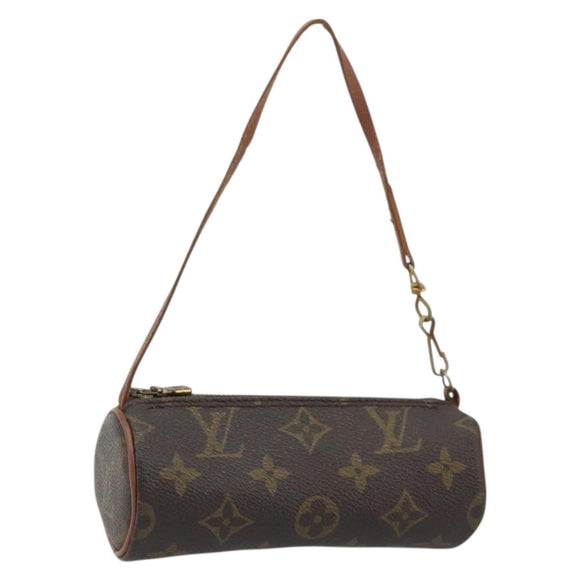 LOUIS VUITTON Monogram Papillon Pouch LV Auth ka4052