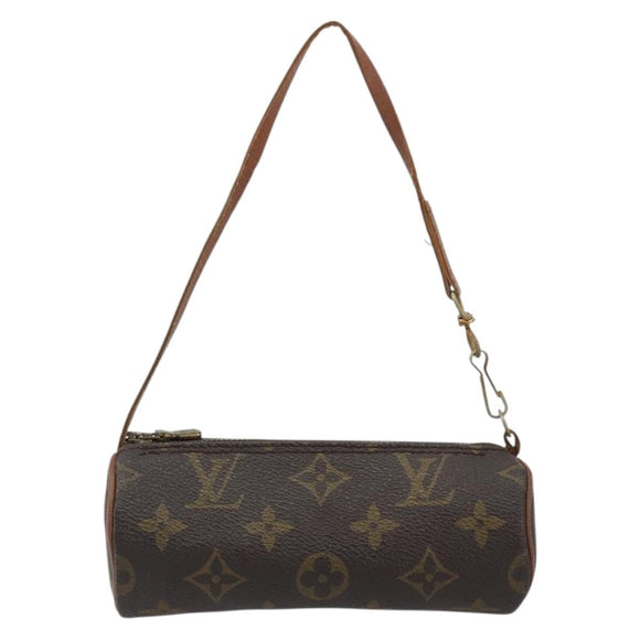 LOUIS VUITTON Monogram Papillon Pouch LV Auth ka4052