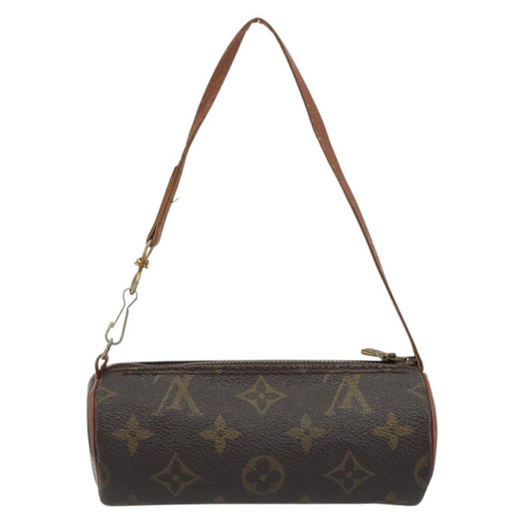 LOUIS VUITTON Monogram Papillon Pouch LV Auth ka4052