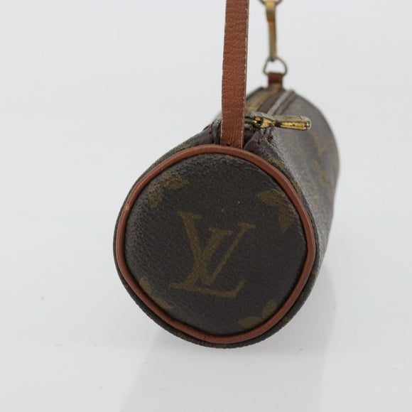LOUIS VUITTON Monogram Papillon Pouch LV Auth ka4052
