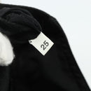 PRADA Tote Bag Nylon Black Silver Auth ka4054-12