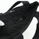 PRADA Tote Bag Nylon Black Silver Auth ka4054-6