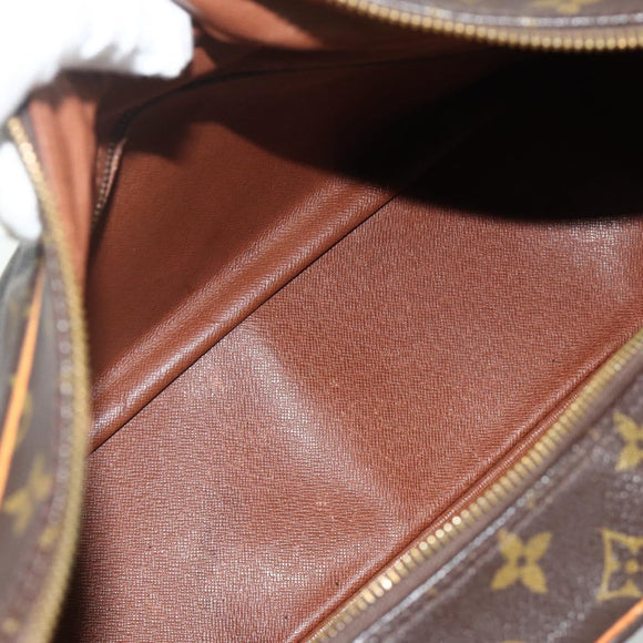 LOUIS VUITTON Monogram Boulogne 35 Shoulder Bag M51260 LV Auth ka4056