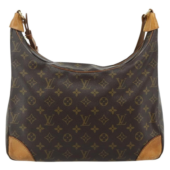 LOUIS VUITTON Monogram Boulogne 35 Shoulder Bag M51260 LV Auth ka4056