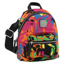 MCM Shoulder Bag Nylon Multicolor Silver Auth ka4070A-1
