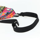 MCM Shoulder Bag Nylon Multicolor Silver Auth ka4070A-9