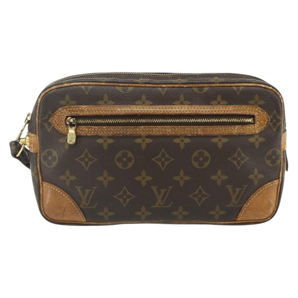 LOUIS VUITTON Monogram Marly Dragonne GM Clutch Bag M51825 LV Auth ka4071