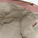 GUCCI Umhängetasche Interlocking Leder Outlet 2-Wege Pink Gold 449651 Auth ka4075-22