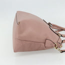 GUCCI Umhängetasche Interlocking Leder Outlet 2-Wege Pink Gold 449651 Auth ka4075-4