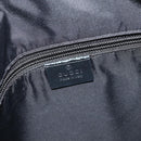 GUCCI GG Supreme Web Sherry Line Bag PVC Beige Silver 387111 Auth ka4079-17