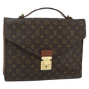 LOUIS VUITTON Monogram Porte Documents Bandouliere Bag M53338 LV Auth ka4083-1