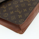 LOUIS VUITTON Monogram Porte Documents Bandouliere Bag M53338 LV Auth ka4083-14