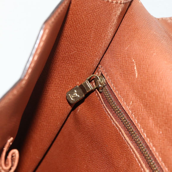 LOUIS VUITTON Monogram Porte Documents Bandouliere Bag M53338 LV Auth ka4083