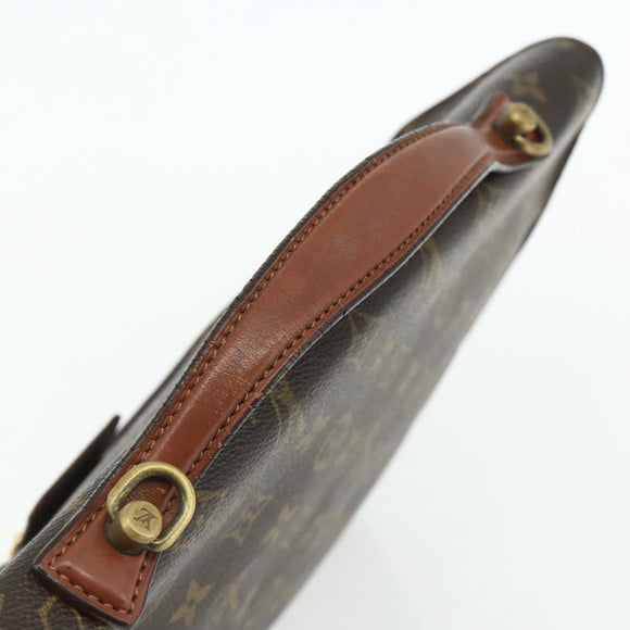 LOUIS VUITTON Monogram Porte Documents Bandouliere Bag M53338 LV Auth ka4083