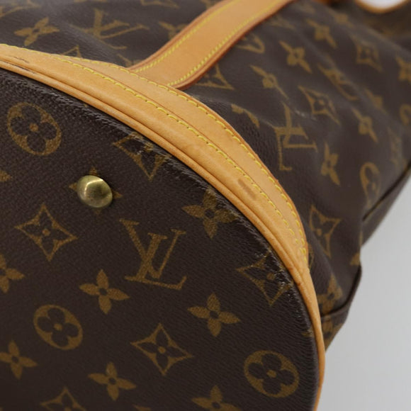 LOUIS VUITTON Monogram Bucket GM Shoulder Bag M42236 LV Auth ka4085